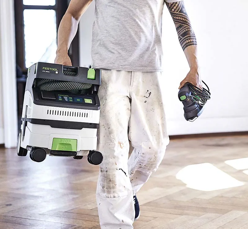 Festool CT MINI and MIDI compact dust extractors