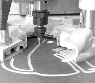 Following contour lines