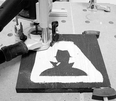 Spiral groove cutter