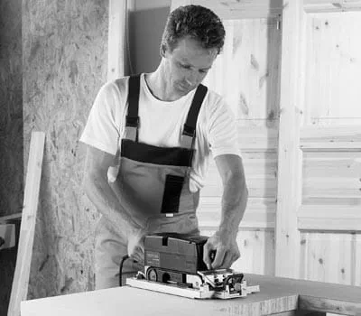 Sanding wood surfaces