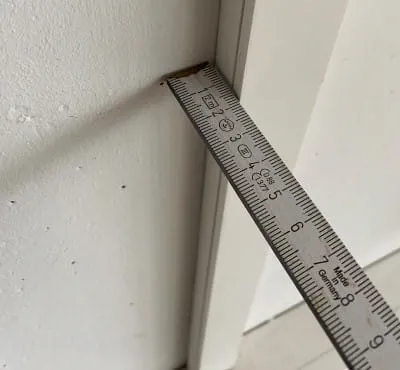 Measure the groove depth