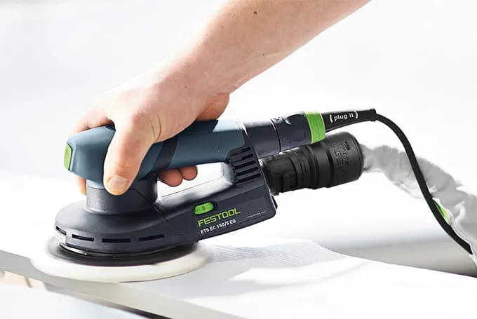 Sanding off doors
