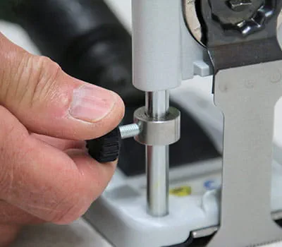 Presetting the plunge depth