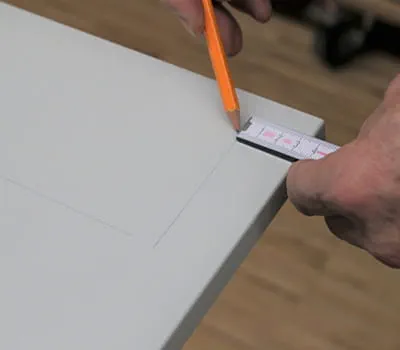 Fitting the infill panel