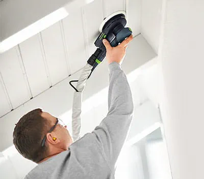sanding ceilings