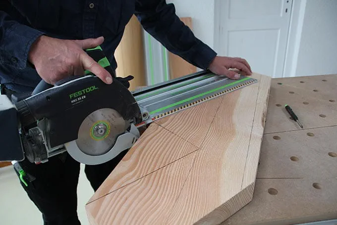 Building your own saddled staircase