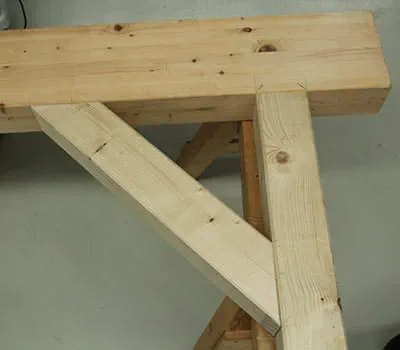 Purlin joint » Guide to post and purlin joints