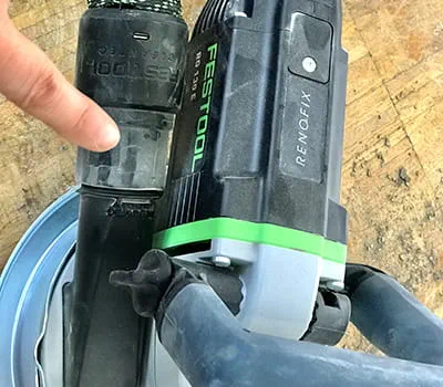 Connecting the extractor to the router