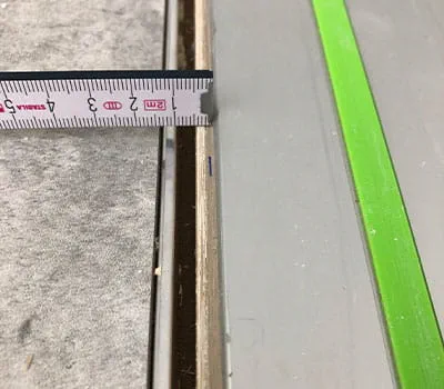 Adjusting the width