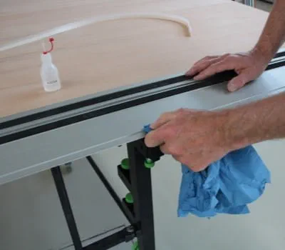 Replacing the splinter guard